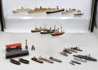 Auktion 372<br>25x div. Holzmodell, wohl Hamburger Firma K&ouml;ster, 30er Jahre, Gr&ouml;&szlig;te L-17,5cm