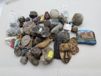Auktion 372<br>Lot Edelsteine, Quartze, Versteinerungen etc., ca. 3,5 kg