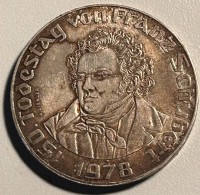 Auktion 372<br>50 Schilling &Ouml;sterreich 1978, 150. Todestag Franz Schubert, Silber, 19,78gr.