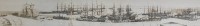 Auktion 372<br>Abzug einer Fotografie, Cuxhaven um 1878, r.u. bez. Charles Angelbeek, gerahmt/Glas, RG 92 x 26cm
