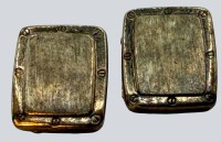 Auktion 372<br>2x Ohrclipse oder &auml;hnliches?, Silber-925-, zus. 8 gr.