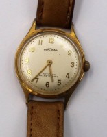 Auktion 372<br>Vintage-Armbanduhr, Bergana, Handaufzug, Werk l&auml;uft, D-3cm