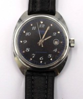 Auktion 372<br>Vintage-Slava-Uhr, Russland, Handaufzug, Werk l&auml;uft, D-3,5cm
