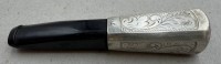Auktion 372<br>Zigarrenspitze Silber-900-, Mechanik funktioniert, 13 gr., L-8 cm