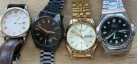 Auktion 372<br>4x div. "Citizen" Quartz Armbanduhren