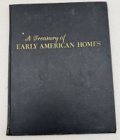Auktion 373<br>"A Treasary of early american Homes" Bildband um 1950, 36x26 cm