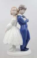 Auktion 373<br>Figur "Vergib mir", Bing und Gr&ouml;ndahl, Entw. Claire Weiss, Modellnr. 2372 , H-20cm