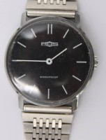 Auktion 373 / Los 2031 <br>Vintage-Armbanduhr, BHS, Handaufzug, Werk l&auml;uft, ca. D-3,2cm, getragene Erhaltung