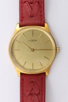 Auktion 373 / Los 2038 <br>Vintage-Armbanduhr, Luxor, Handaufzug, Werk l&auml;uft, D-3,5cm, getragene Erhaltung
