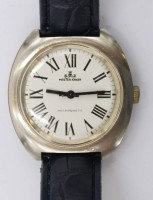 Auktion 373 / Los 2043 <br>Vintage-Armbanduhr, Meister-Anker, Handaufzug, Werk l&auml;uft, D-3,8cm, getragene Erhaltung