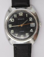Auktion 373 / Los 2045 <br>Vintage-Armbanduhr, Dugena Junior, Handaufzug, Werk l&auml;uft, D-3,5cm, getragene Erhaltung