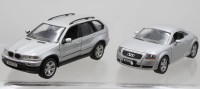 Auktion 373<br>2x Welly-Modelle,  BMW X5  und Audi TT, 1:24
