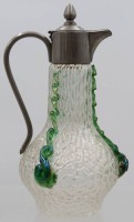 Auktion 373 / Los 10008 <br>eine Jugendstil-Karaffe von  Johann L&ouml;tz Witwe , gefertigt um 1900.