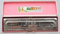 Auktion 373<br>Hohner ,, the Echo Harp '' Mundharmonika in OVP