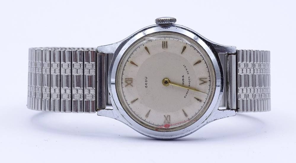 Uhrzeit Armbanduhr Ein Zeiger JIOS „SEIRAN“ Silbernes Zifferblatt