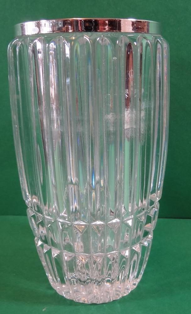GEBROCHENER DIAMANT ATEMBERAUBENDE SILBER KRISTALL SILBER GLAS