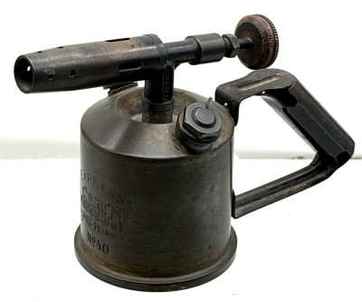 Auktion 373<br>kl. Lötlampe, Messing 