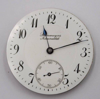Auktion 373<br>Taschenuhrwerk Steinmeyers Admiralität , [1]