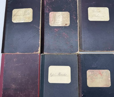 Auktion 373<br>6x grosse Seefahrtsbücher, um 1900 bis 1910 [1]