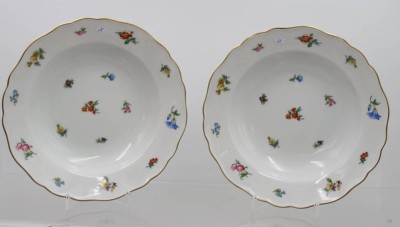 Auktion 373<br>2x tiefe Teller Hutschenreuther ,,Mirabell '' [1]