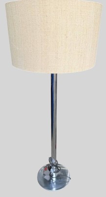 Auktion 373<br>Stehlampe aus Chrom & Leinen von Staff Leuchten, 4 flammig,H-153 cm [1]