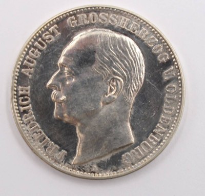 Auktion 373<br>Medaille Friedrich August Hütte 1981, Bergbau, 999er Silber, 25,7 Gramm [1]