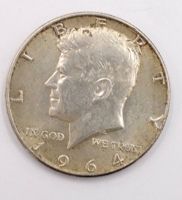 Auktion 373<br>Half Dollar 1964, Kennedy, United States of America, Silber, 12,6 Gramm [1]