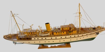 Auktion 373<br>Modellschiff der dänischen Königsyacht 