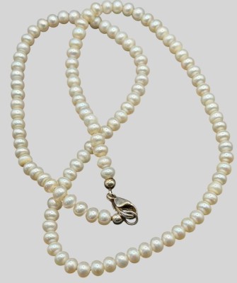 Auktion 373<br>Perlenkette mit Silberschliesse-925-, L-40 cm [1]