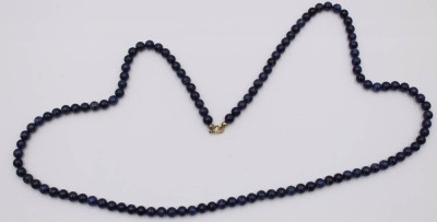 Auktion 373<br>Sodalit - Perlen Kette , Metallschließe . [1]