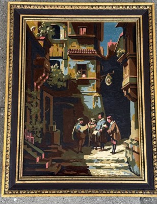 Auktion 373<br>Ölbild nach Carl Spitzweg 