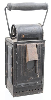 Auktion 373<br>alte Eisenbahn-Karbidlampe von A. Sartorius aus Wuppertal-Barmen ,  [1]