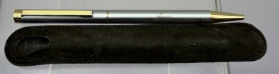 Auktion 373<br>Vintage Davidoff Kugelschreiber mit Raulederhülle [1]