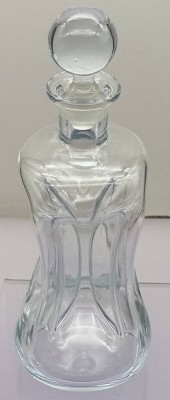 Auktion 373<br>4-fach gedrückte Flasche, wohl Holmegaard, H-28 cm [1]