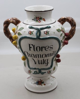 Auktion 373<br>hohe Vase im Apotheker-Stil, ATH Keramik, 60er Jahre, ca. H-41cm [1]