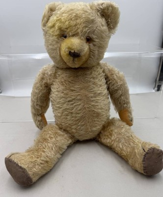 Auktion 373<br>gr. vintage Teddy, H-55 cm, bespielt [1]