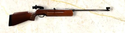 Auktion 373<br>Haenel Modell 311 Luftgewehr, 6+0/70er Jahre, Gebrauchsspuren, ca. L-111cm, Versand nur innerhalb Deutschlands! [1]