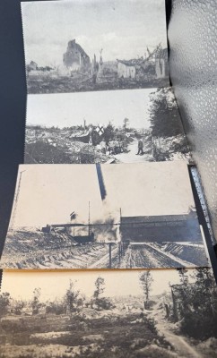 Auktion 373<br>12x ungelaufene Postkarten, Ruinen etc aus dem 1.Weltkrieg, wohl Flandern?, dat. 1917 [1]