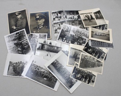 Auktion 373<br>kl. Konvolut div. Fotografien aus der Zeit des 3. Reiches [1]