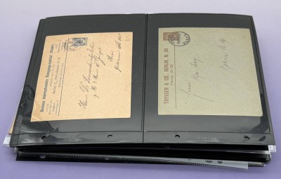 Auktion 373<br>Lot Papiere (ca. 120 Teile) Ganzstücke, Briefe, Postkarten, Fotos etc. usw. tw. Vorphila [1]
