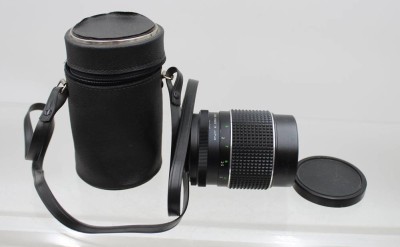 Auktion 373<br>Sicor Auto 135mm f/2.8 Objektiv, optisch gut erhalten, Funktion nicht geprüft, in Tasche diese mit Gebrauchsspuren [1]