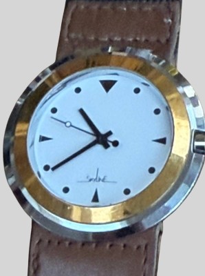 Auktion 374<br>Skyline Armbanduhr, Quartz, Lederband, Werk läuft [1]