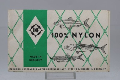 Auktion 374<br>Werbedokument für INF-Fischnetze der Itzehoer Netzfabrik Aktiengesellschaft [1]