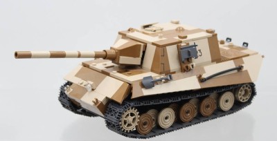 Auktion 374<br>Cobi 2484 Cobi Small Army Jagdpanzer VI JagdTiger, komplett [1]