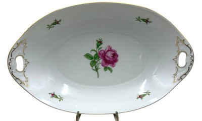 Auktion 374<br>ovale Brotschale 