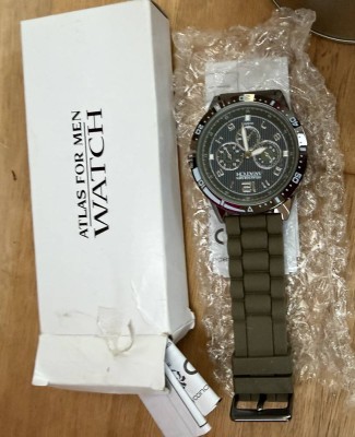 Auktion 374<br>Quartz HAU-Chronograph, Atlas for Men, neu in OVP [1]