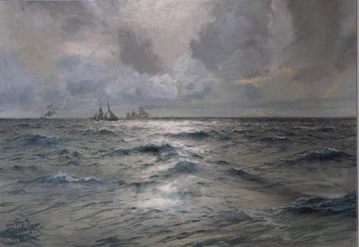 Auktion 374<br>Hans BOHRDT (1857-1945), signiert u. betitelt 