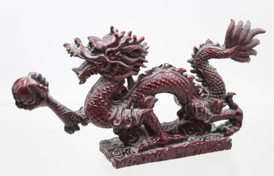 Auktion 374<br>Kunstmasse-Figur, Drache, ca. H-13cm L-24cm [1]