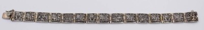 Auktion 374<br>925er Silber-Armband, Peru, 17,2gr., ca. L-19cm [1]