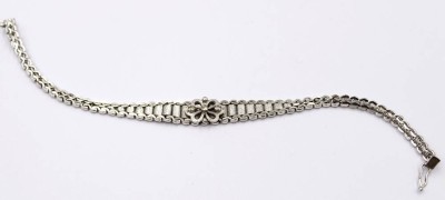 Auktion 374<br>835er Silber-Armband mit klaren Steinen, 12,2gr., L-19cm [1]